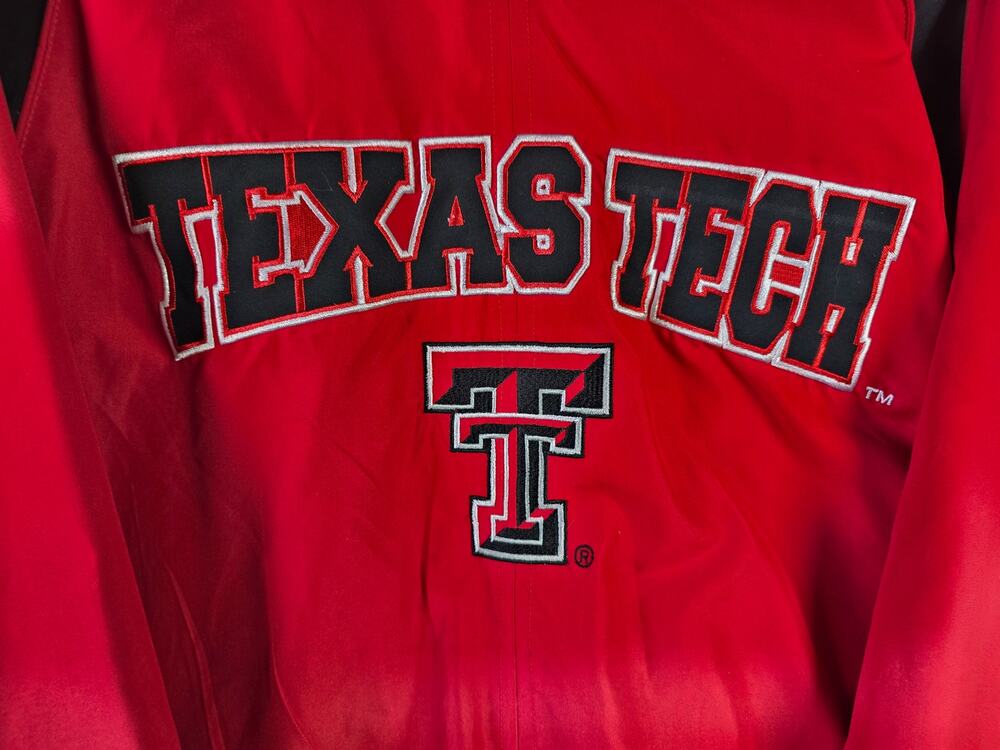 Vintage Texas Tech Red Raiders Starter pullover windbreaker jacket Size XXL